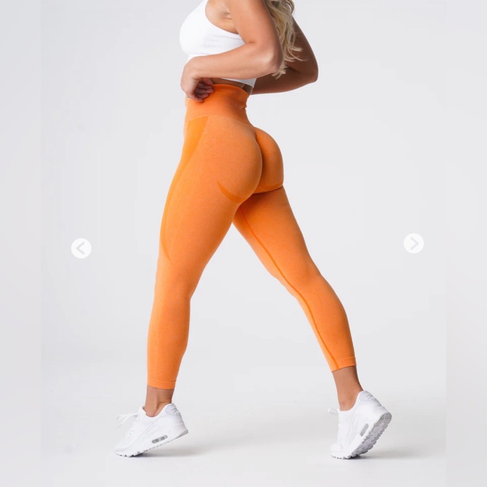 NVGTN Orange Contour Leggings